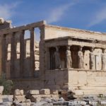 Erechtheion und Karyatiden Akropolis Athen