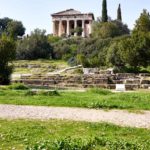 Antike Agora von Athen