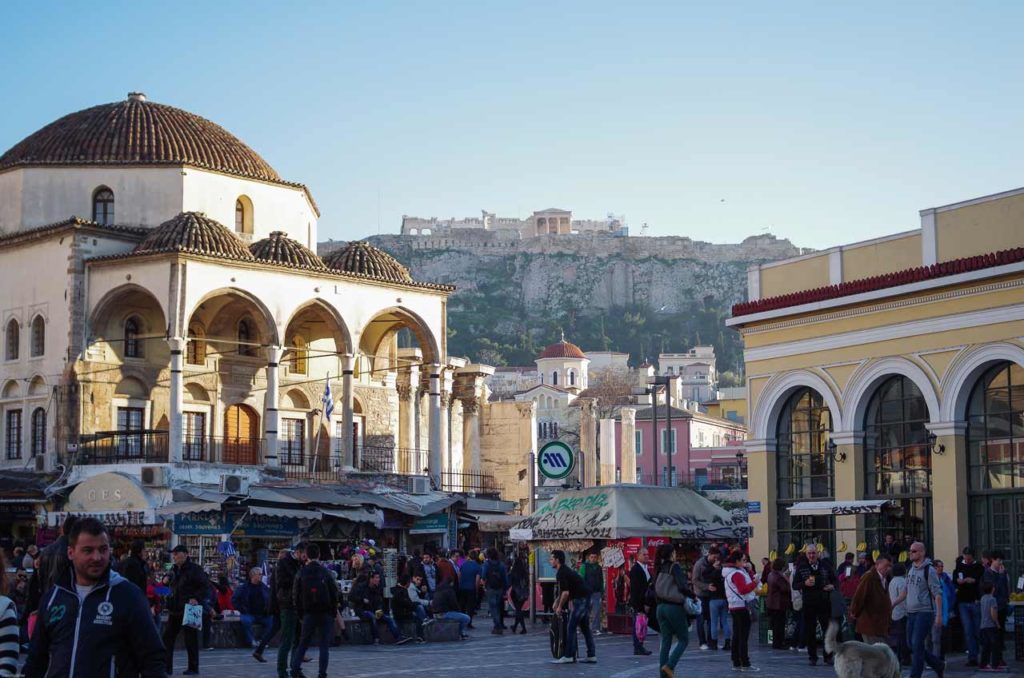 Monastiraki Platz Athen