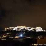 Rooftop Bar Athen Couleur Locale Blick auf die Akropolis